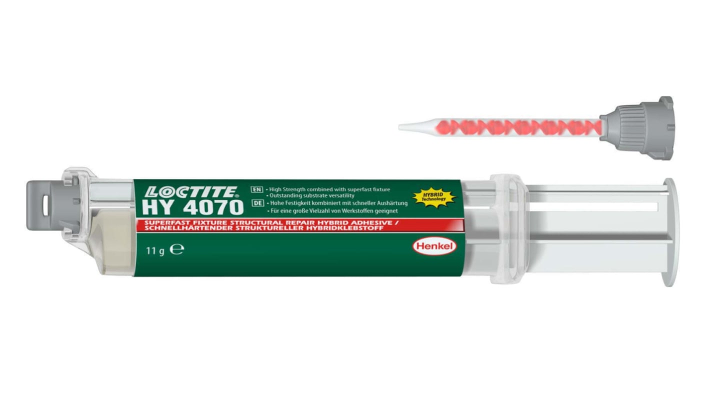 Loctite HY 4070 11g Loctite HY 4070 2K Epoxidkleber Flüssig Gelb