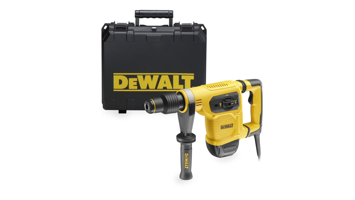 DeWALT SDS Max 110V Corded SDS Drill, BS 4343 Plug