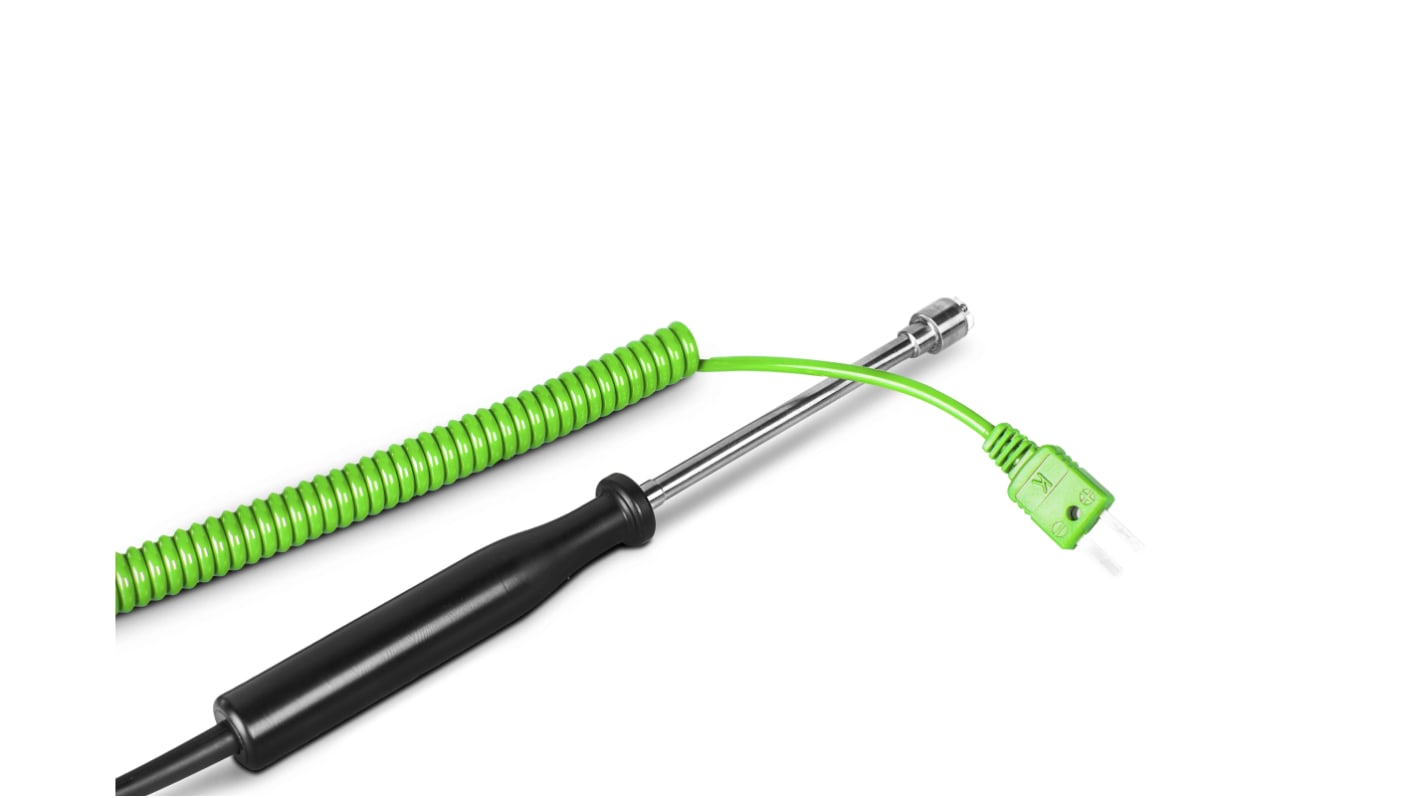 RS PRO K Temperature Probe, 90mm Length, 12mm Diameter, +900 °C Max