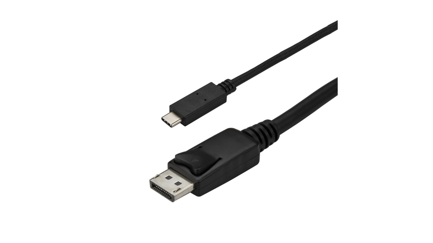 USB C - DisplayPort Csatlakozókábel, USB 3.1, 4K