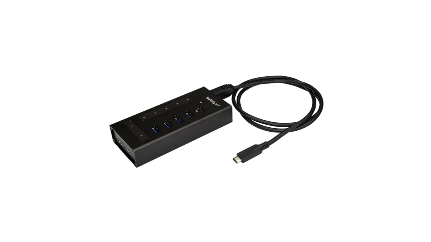 Hub USB avec Alimentation - 7 ports - Boutons marche/arrêt pour