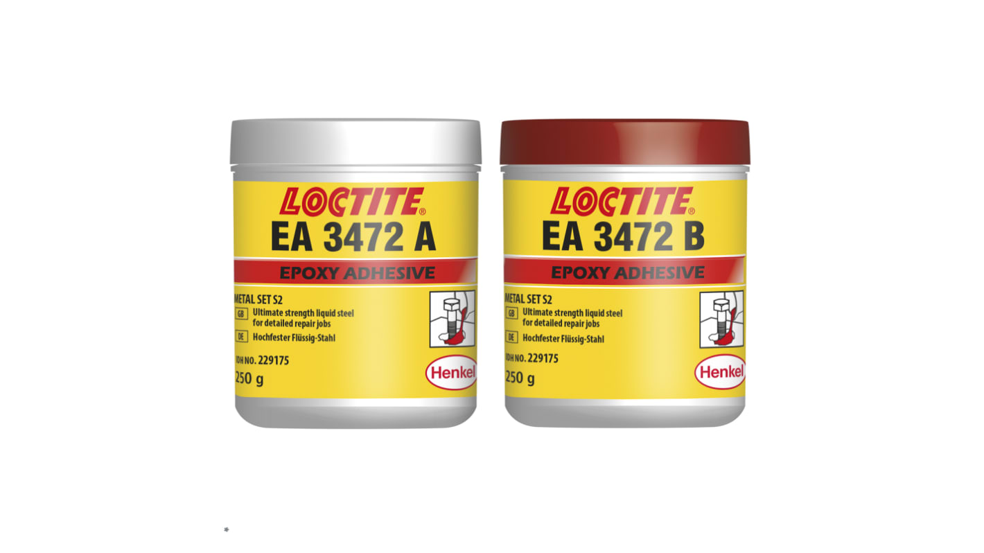 Loctite Hysol 3472 Epoxid-Klebstoff Stahl-gefüllt, Dose 500 g