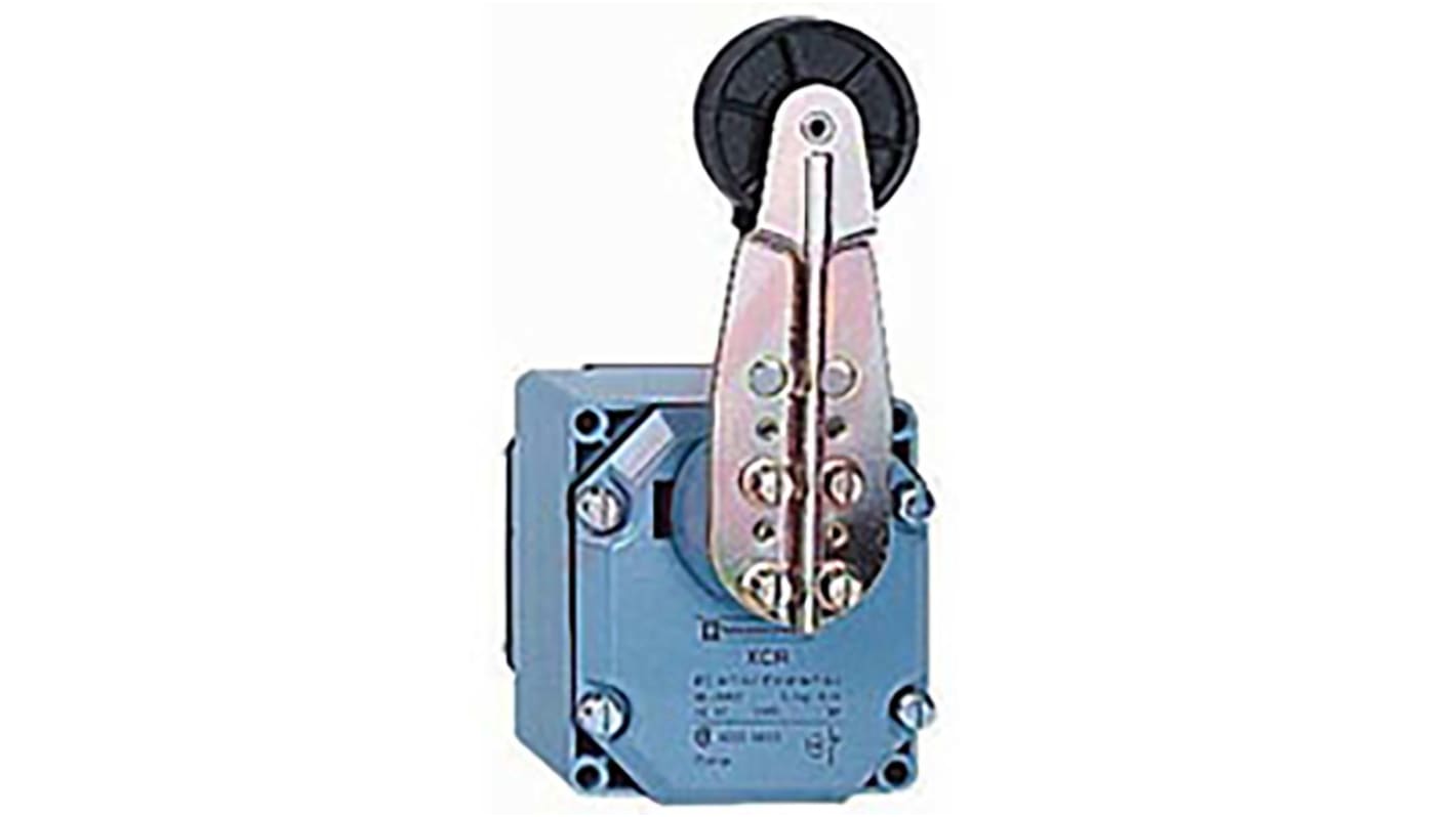 Telemecanique Sensors OsiSense XC Series Lever Limit Switch, NO/NC, IP54, DP, Zinc Alloy Housing, 240V ac Max, 3A Max