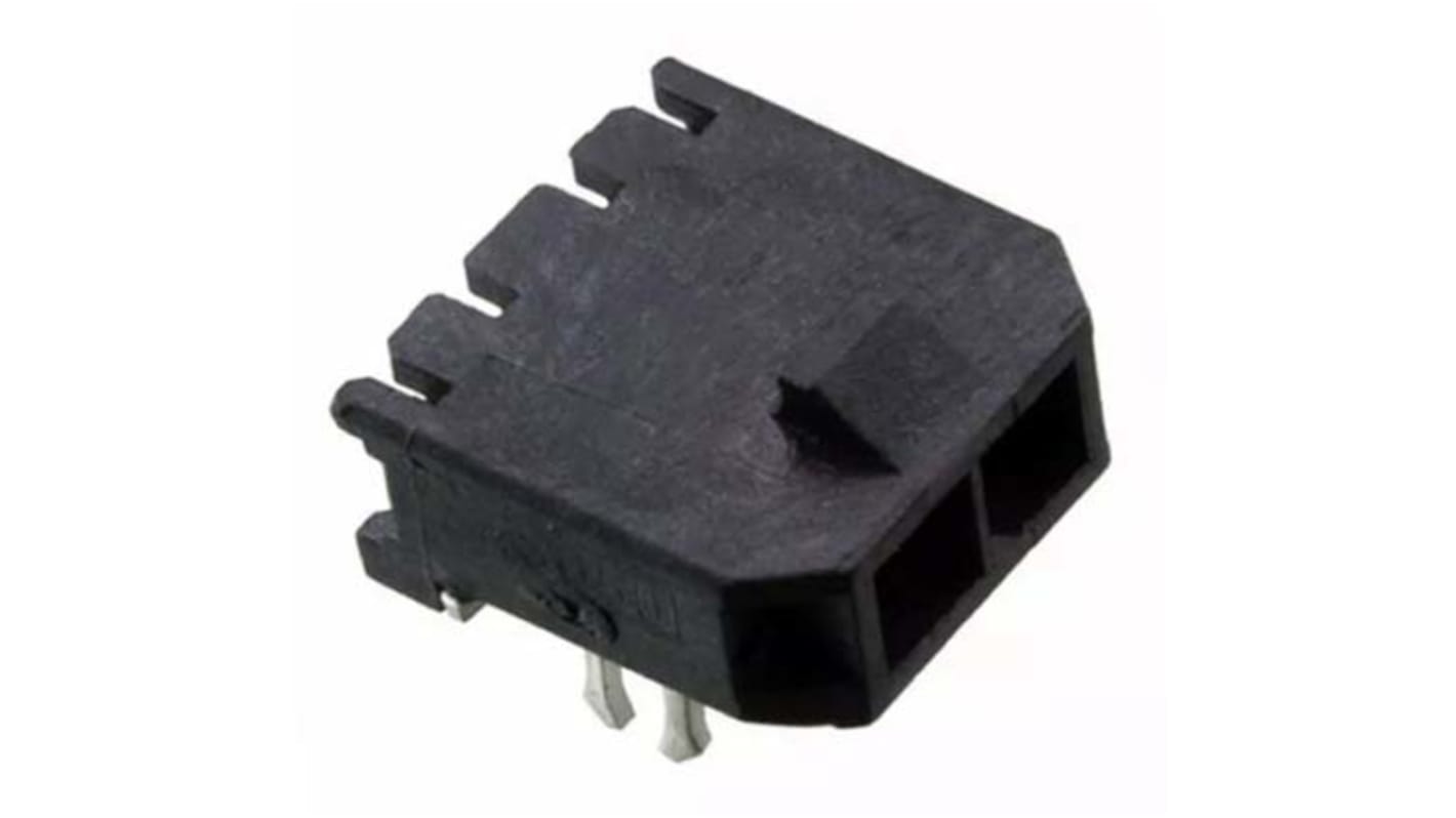 Konektor PCB, řada: Micro-Fit 3.0, číslo řady: 43650, Vodič-Deska, počet kontaktů: 2, počet řad: 1, rozteč: 3.0mm