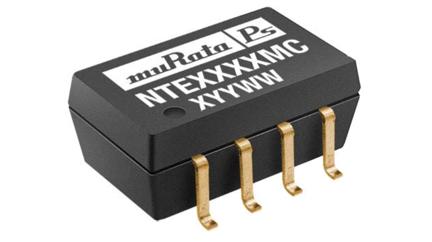 Murata Power Solutions NTE DC-DC Converter, 12V dc/ 83mA Output, 2.97 → 3.63 V dc Input, 1W, Surface Mount,