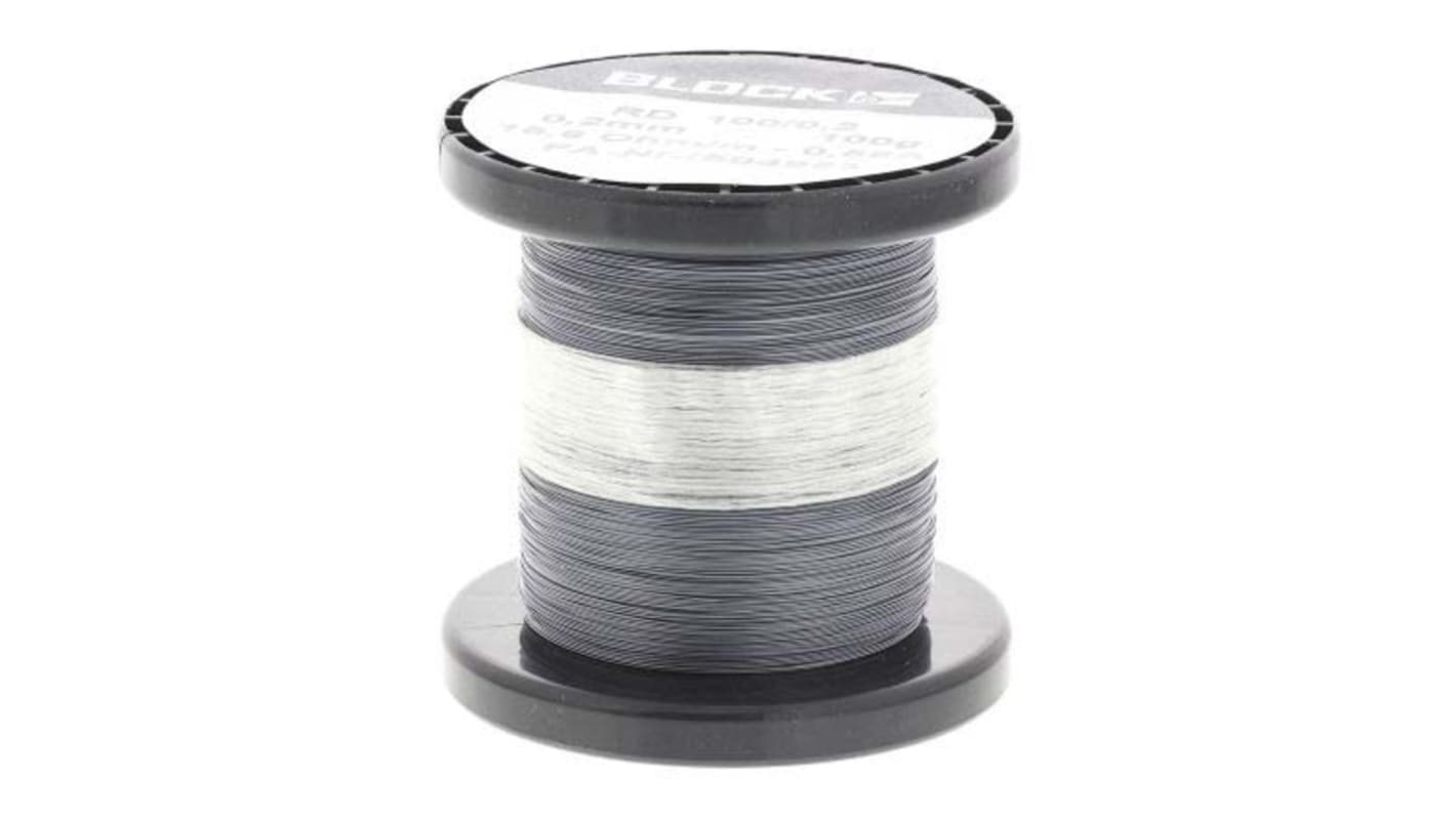 Block RD Series Grey 2 mm Hook Up Wire, 12 AWG, 3.5m