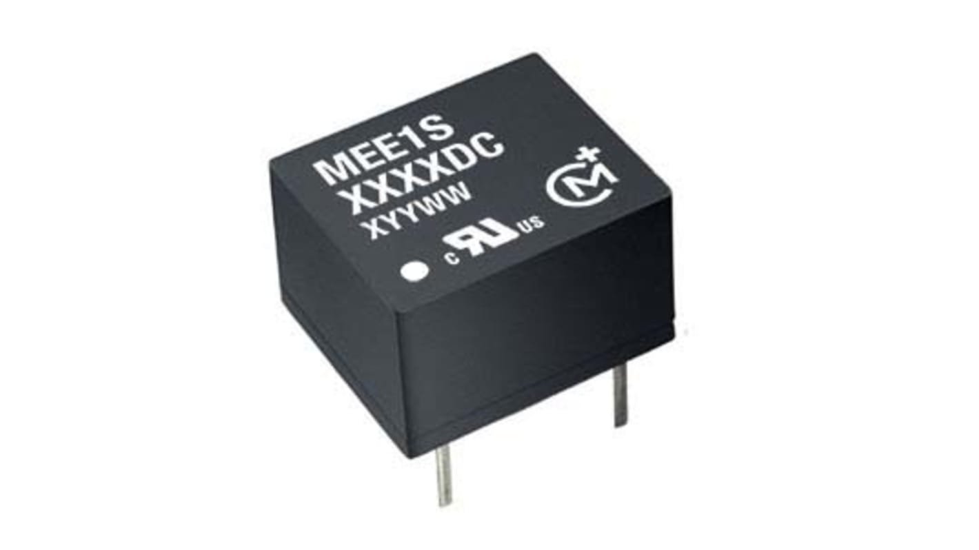 Murata MEE1 DC/DC-Wandler 1W 5 V dc IN, 12V dc OUT / 83mA Durchsteckmontage 1kV dc isoliert