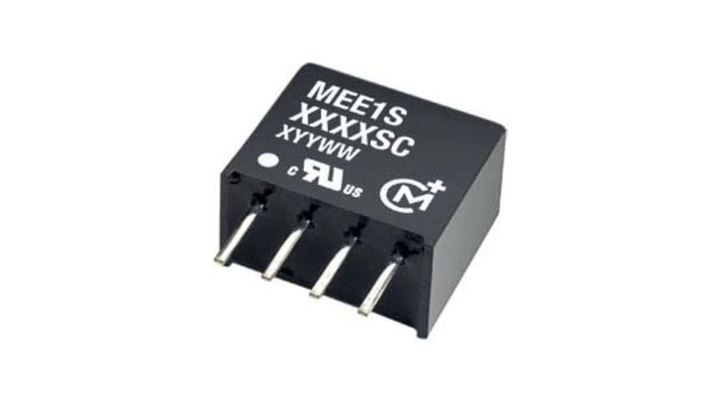 Murata MEE1 DC/DC-Wandler 1W 24 V dc IN, 5V dc OUT / 200mA Durchsteckmontage 1kV dc isoliert