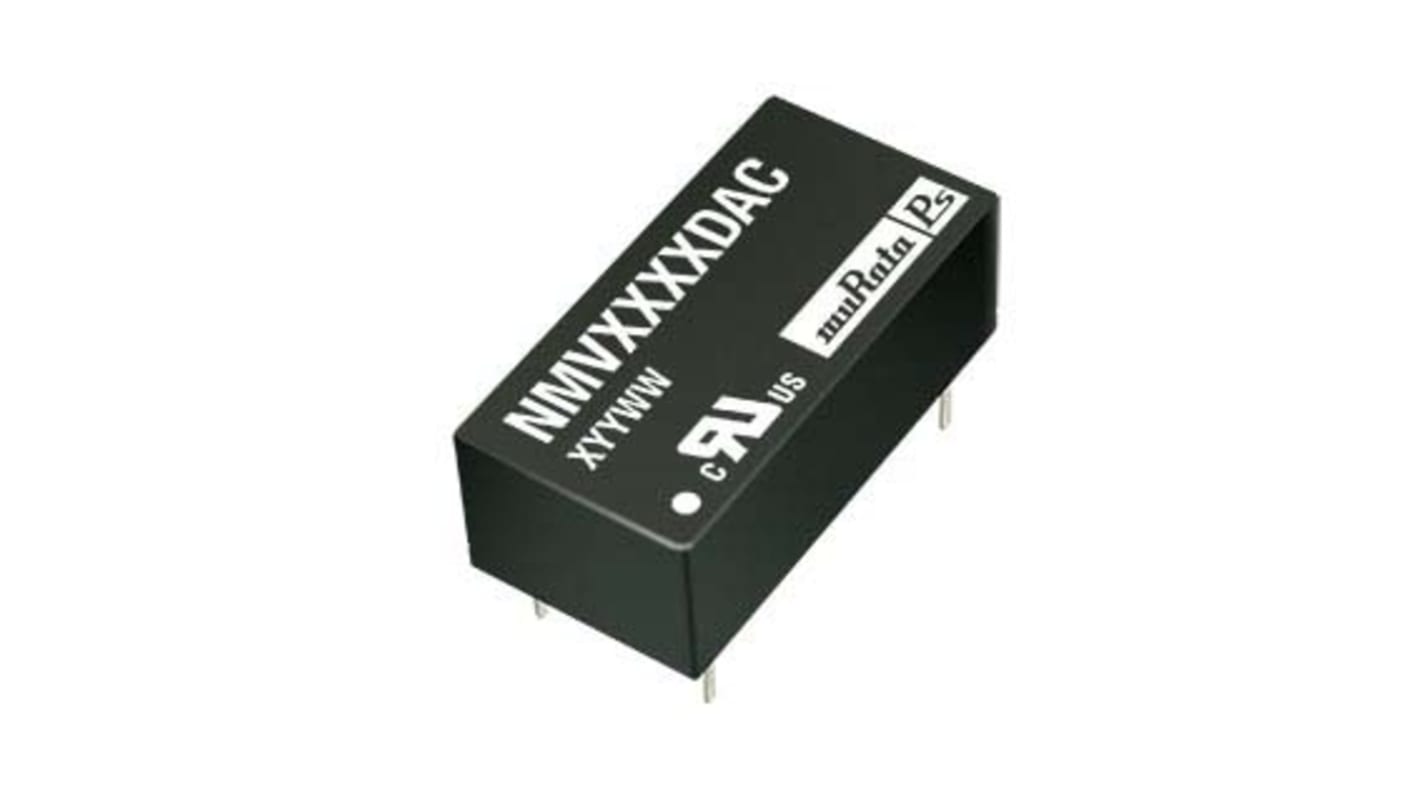 Murata Power Solutions NMUSB DC-DC Converter, 5V dc/, 4.5 → 5.5 V dc Input, Surface Mount, +85°C Max Temp -40°C