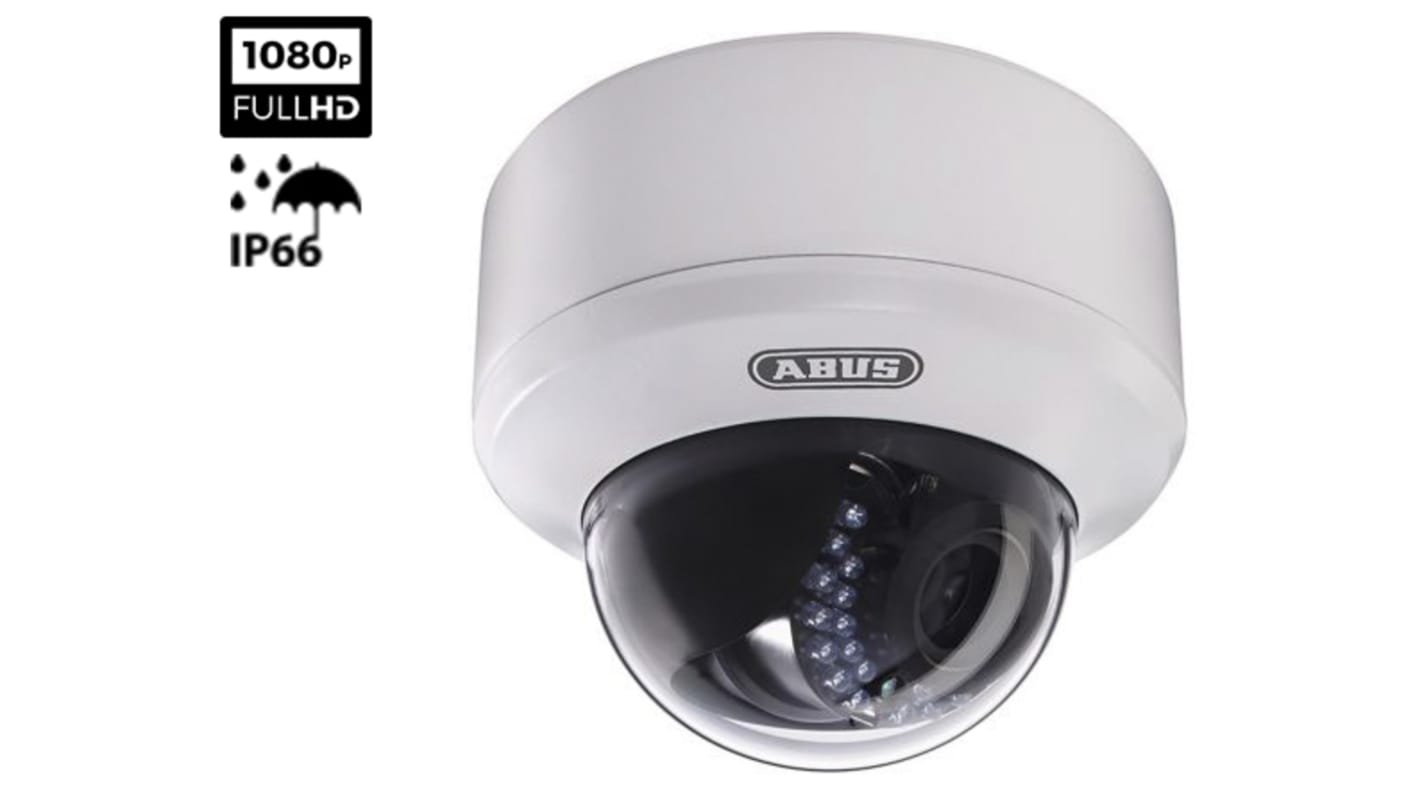 Telecamera per uso  per uso interno/esterno ABUS, IR LED, Rete