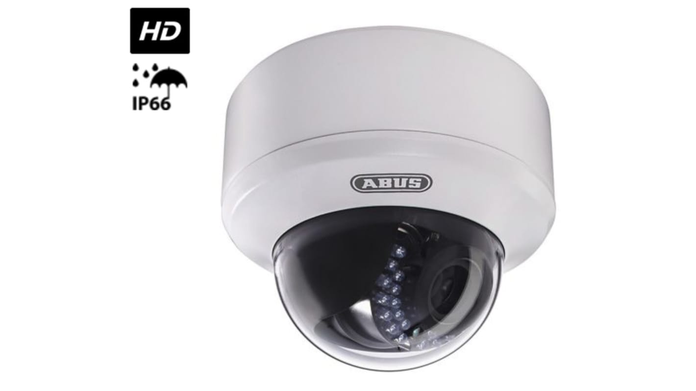 Videocamera CCTV per uso  per uso interno/esterno ABUS, IR LED, Rete