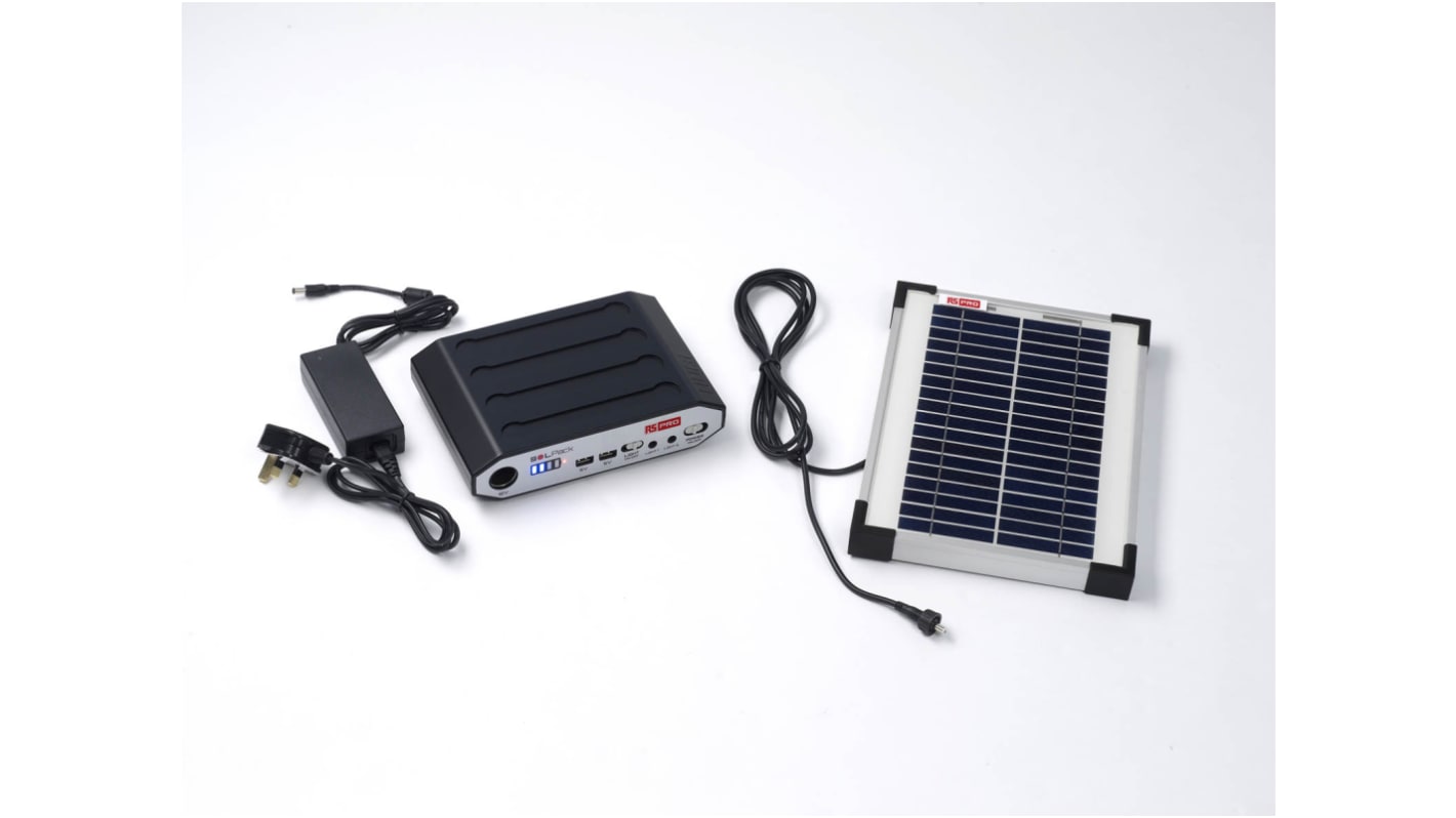 Cargador solar RS PRO