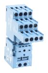 Product image for Socket DIN, blu, 8 pin for 55.32 relays