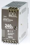 Product image for PSU, 24VDC, 240W, 10A, DIN RAIL MOUNT