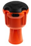 Product image for Skipper Black & Orange Barrier & Stanchion