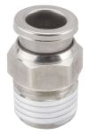 Product image for Male Connector, SS Fitting, 1/8 Inch