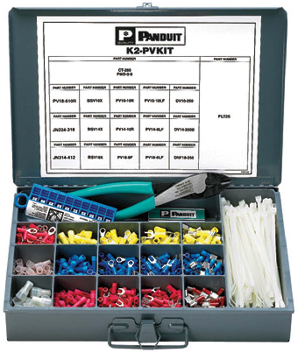 RS PRO 800 Piece Insulated Terminal Crimp terminal Kit