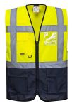 Product image for WARSAW EXECUTIVE VEST Yellow S