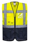 Product image for WARSAW EXECUTIVE VEST Yellow XL