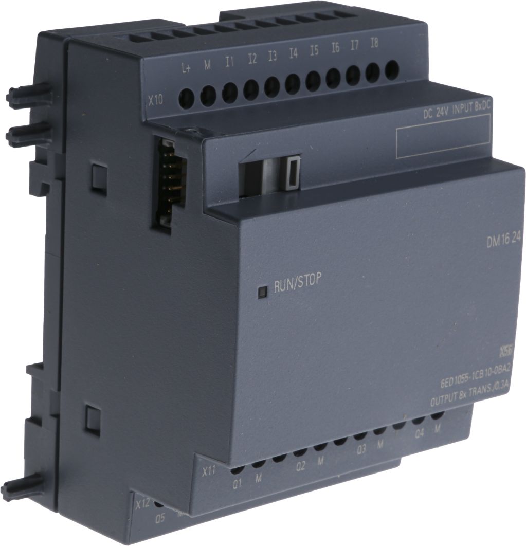 Siemens LOGO! I/O module - 8 Inputs, 8 Outputs, Digital, For Use ...