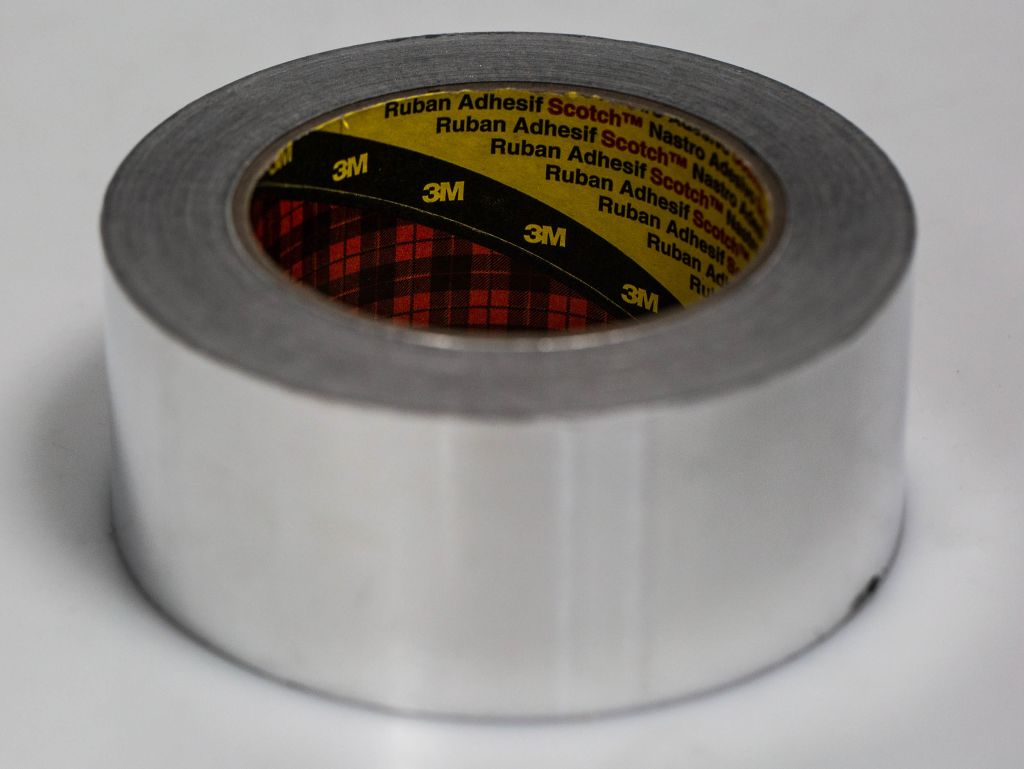 3M 1436 Aluminium Foil Tape 50mm X 50m Alu Foil Tape Silver