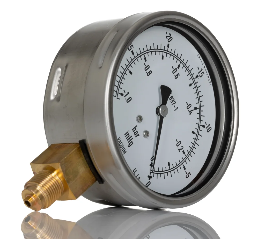 Product image for Vacuum gauge,0-30Hg