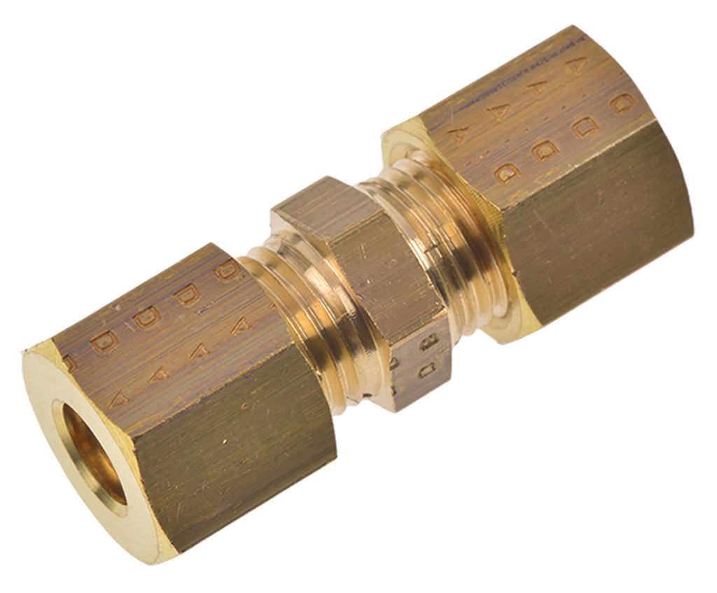 High-Quality Brass Insert Compression Pipe Fittings for Plumbing, Oil, Gas,  and Steam