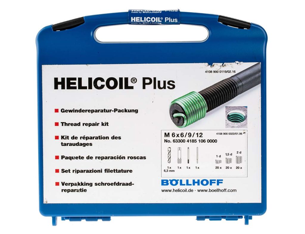 HeliCoil M6 x 1 Stainless Steel Thread Repair Kit – Hemlock Hardware