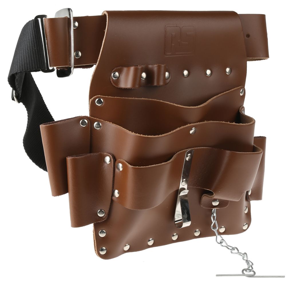 RS PRO Leather Tool Belt Pouch - RS Components Indonesia