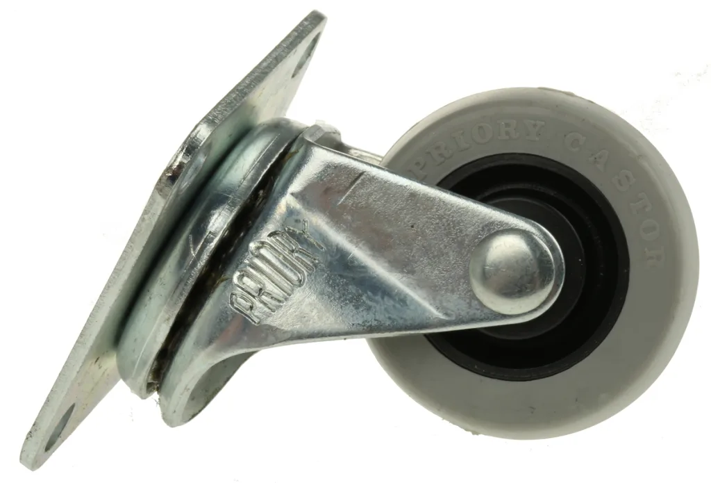 Product image for Gry rubber wheel swivel castor,41mm 16kg