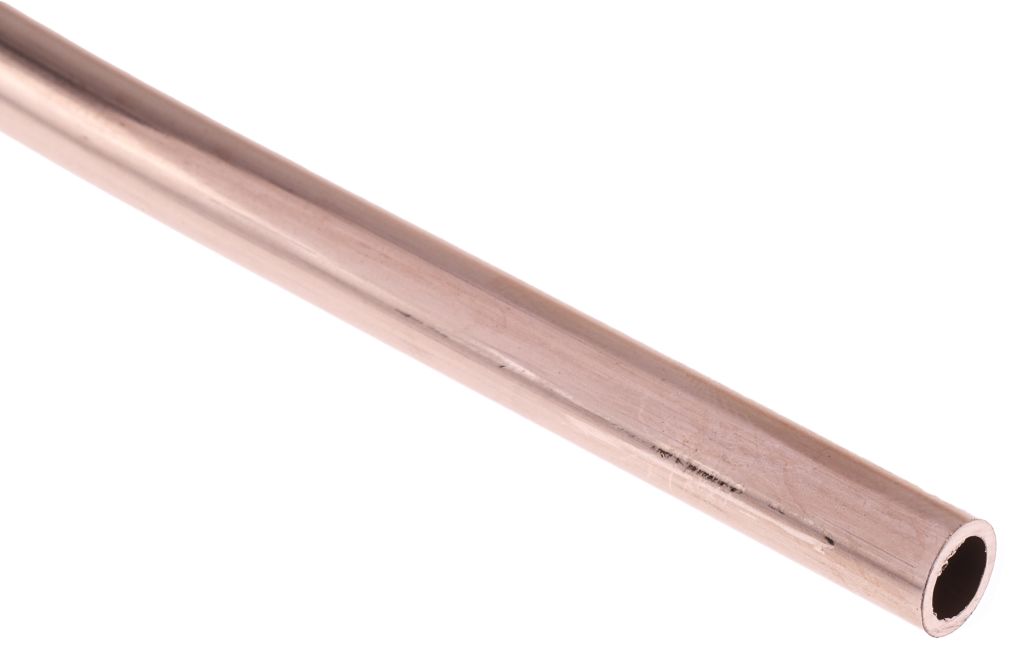 Copper Pipe, Copper Tube, OD 4mm X ID 3mm Copper Pipe Copper For