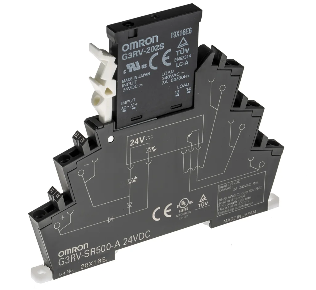 Product image for Slimline SSR 6mm 2 A, 24VDC