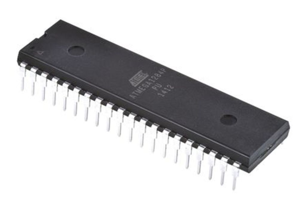 Microchip ATMEGA1284P-PU, 8bit AVR Microcontroller, ATmega, 20MHz, 128 ...