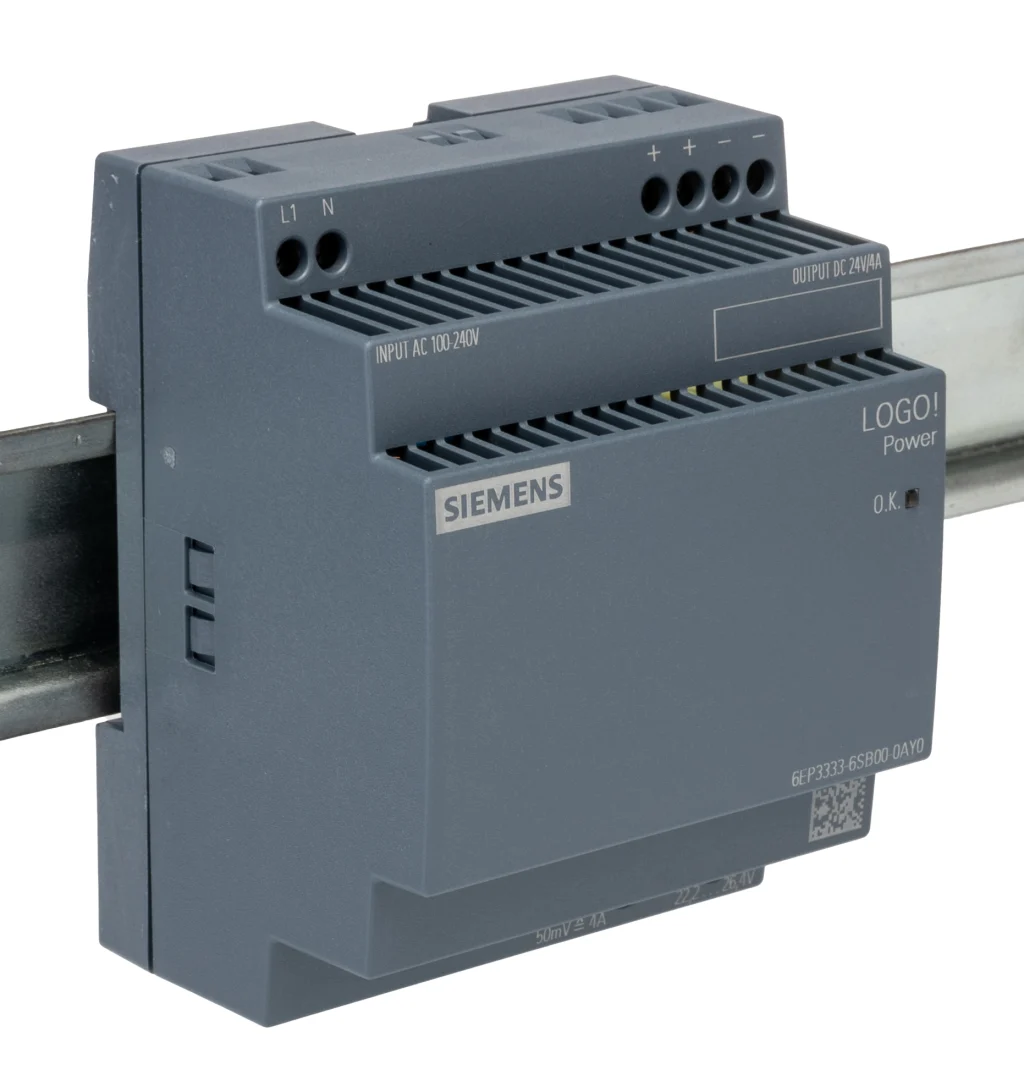 Siemens LOGO!POWER Switch Mode DIN Rail Power Supply 100 → 240V ac ...