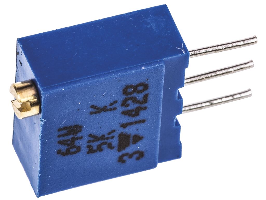 Vishay Series 19 (Electrical), 22 (Mechanical)-Turn Through Hole Resistor with Terminations, 5kΩ ±10% - RS Components Indonesia