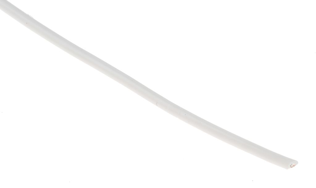 thumbnail image 2 of Remington Industries 20 AWG Solid Hook-Up Wire – White, 25 Ft, UL1007, 300V 2 of 3