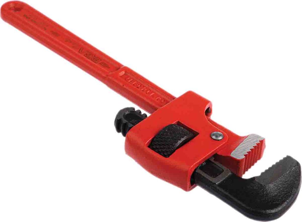 Ega-Master Pipe Wrench, 203.2 mm Overall Length, 19.05mm Max Jaw