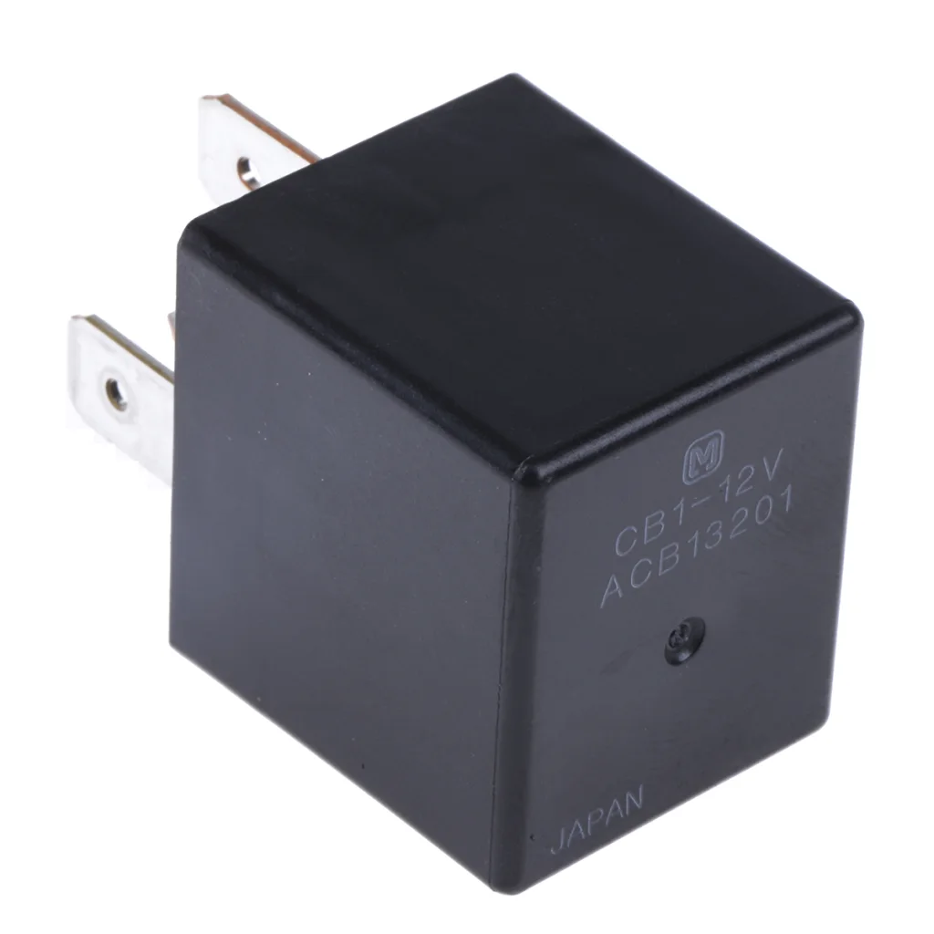 Product image for PLUGIN RELAY,ISO,SPDT, 40/30A 12VDC