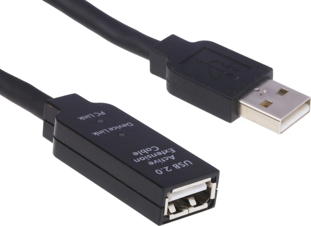 Cable USB StarTech.com 2.0 USB A 3M USBEXTAA10BK