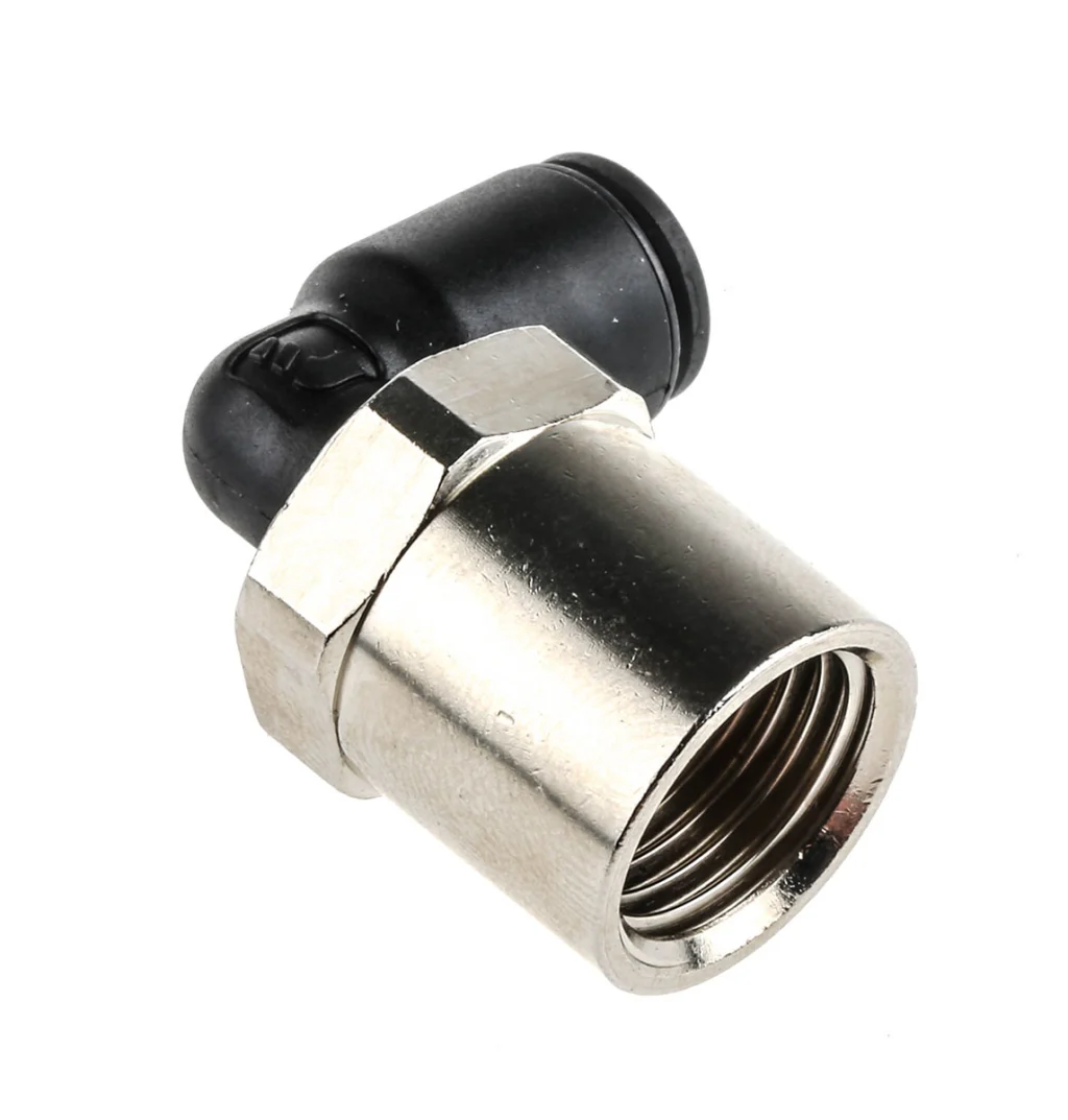 Product image for Female stud elbow adaptor,G1/4x6mm