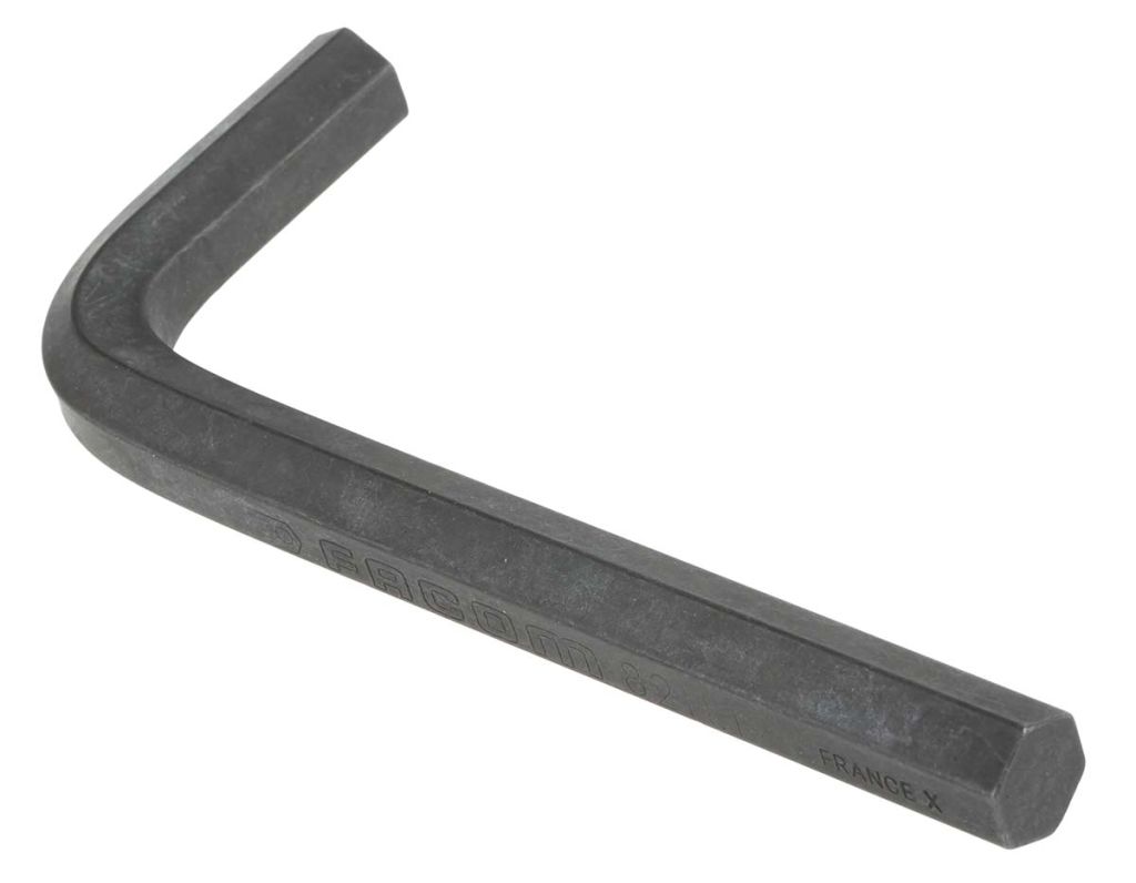 FACOM TOOLS 9 Pce Long Reach Hex Allen Key Set 1.5mm - 10mm + Storage Clip  