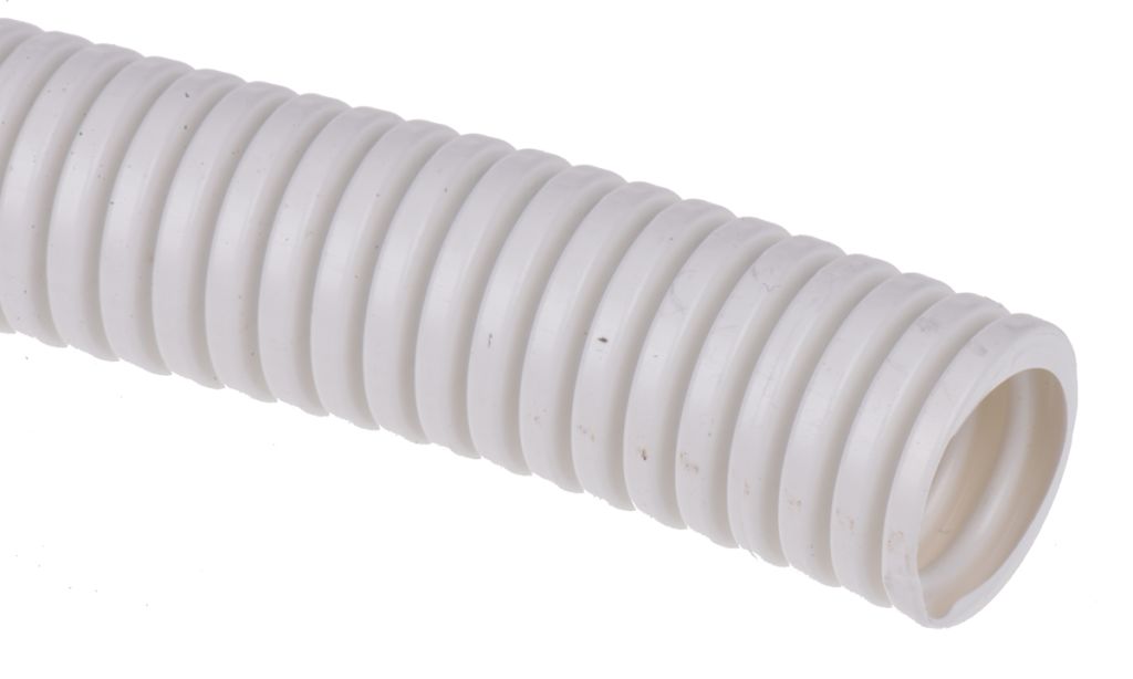 Flexible PVC Conduit Pipe Electrical Corrugated Conduit 20mm D 25m