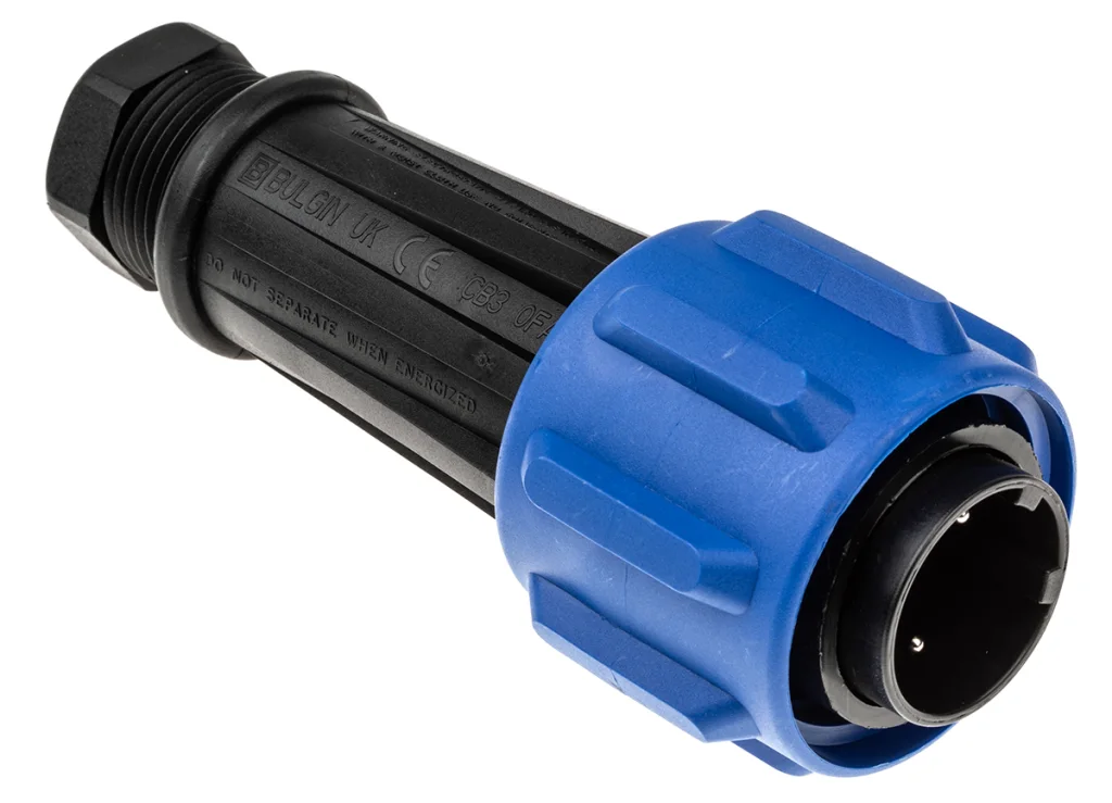 Bulgin Cable Mount Connector, 2 Contacts, Plug - RS Components Indonesia