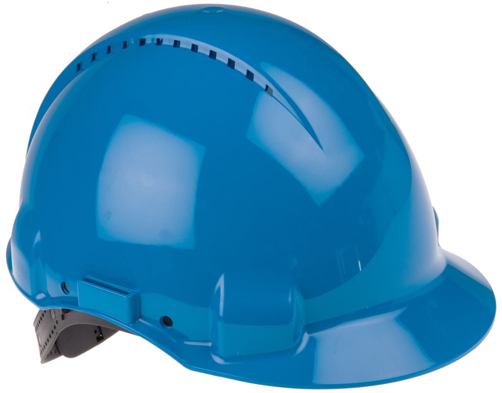 3M PELTOR G3000 Blue Safety Helmet Adjustable, Ventilated - RS ...