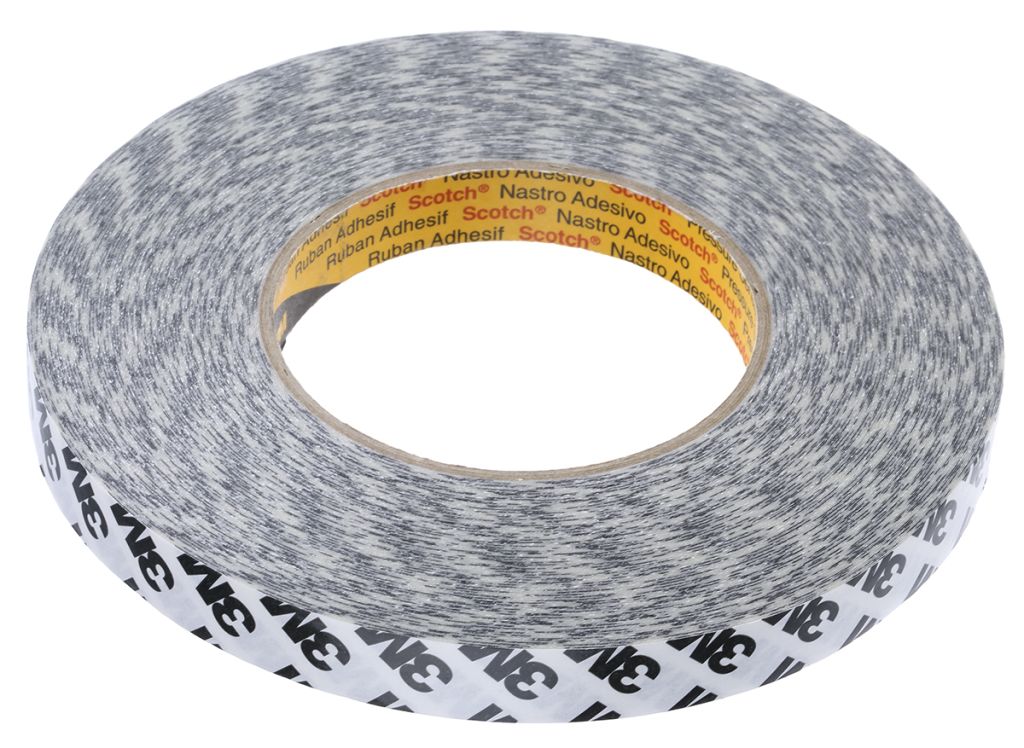 3M 9086 Translucent Double Sided Paper Tape, 15mm x 50m