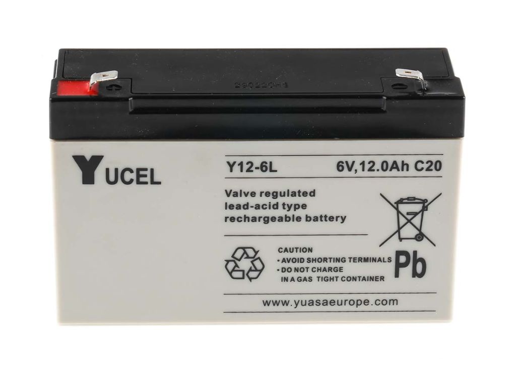 Batterie - Yuasa - Y12-6 - 6V - 12Ah