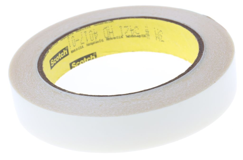 3M Scotch 389 Duct Tape, 50m x 25mm, White, PE Coated Finish