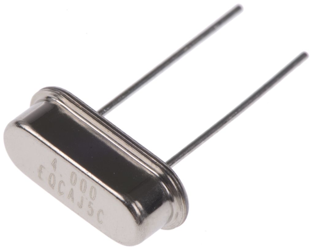 IQD 10.000MHz Quartz Crystal – HC49 Through Hole, ±30ppm, 18pF – LFXTAL029034