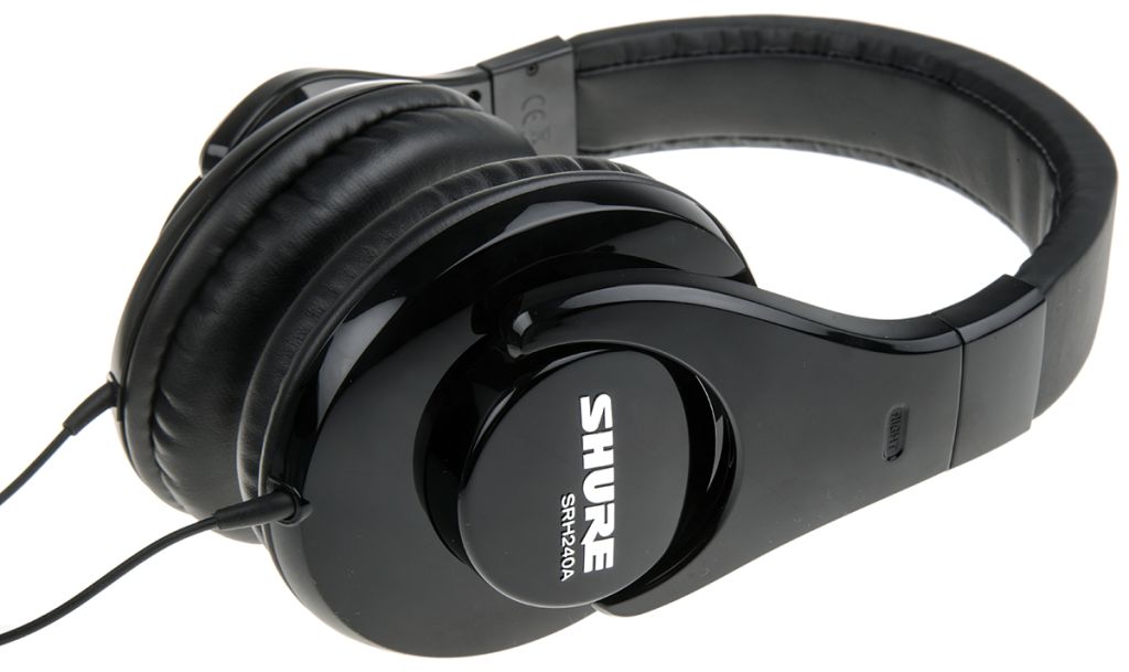 Shure SRH240 3.5 mm Plug Over Ear (Circumaural) Closed Back