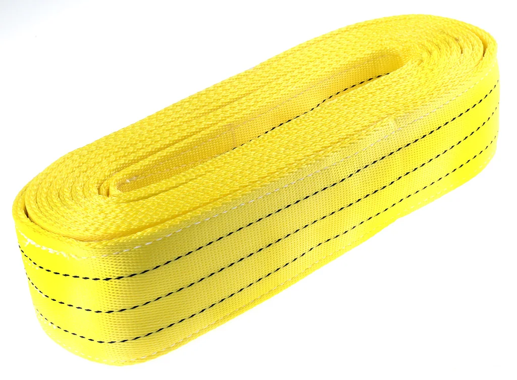 RS PRO 3m Yellow Lifting Sling Webbing, 3t